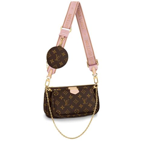 lv pink sling bag